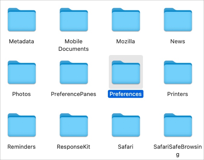 open preferences on mac