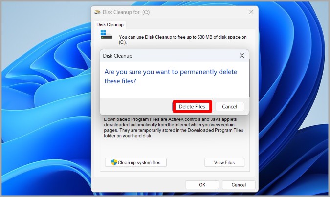 Delete Temporary Files Windows 11