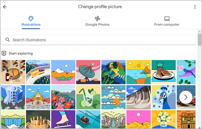Chromebook Google Profile Picture Choose