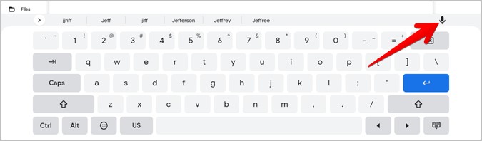 Chromebook On Screen Keyboard Speak to type