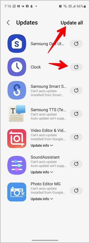 Galaxy Store Updates App