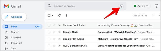Gmail Advanced Search
