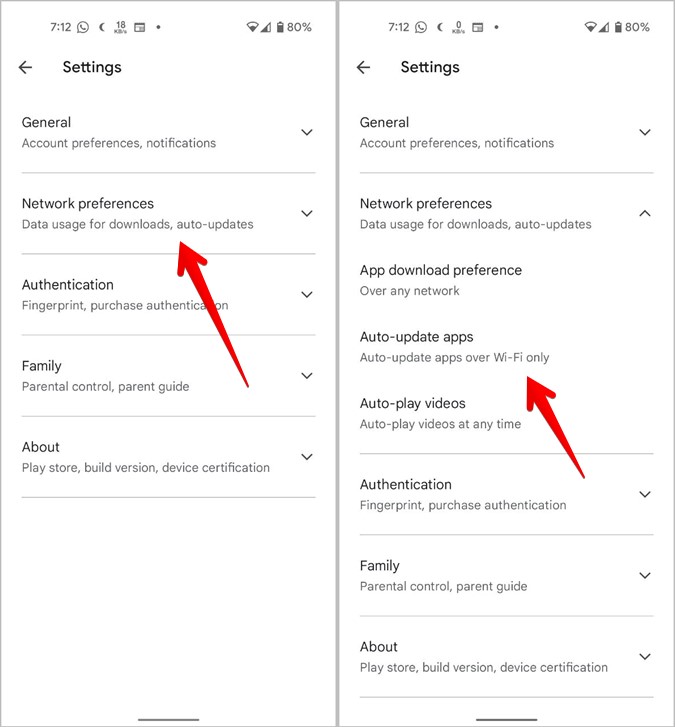 Play Store Auto Update Apps