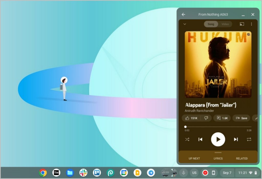 Streaming Android apps to Chromebook