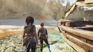 Resonance: A Plague Tale Legacy – Cross Minotaur’s Island Door