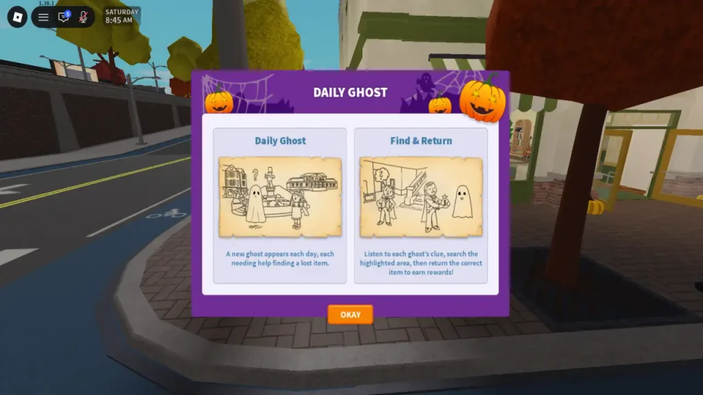 Daily Ghost event
