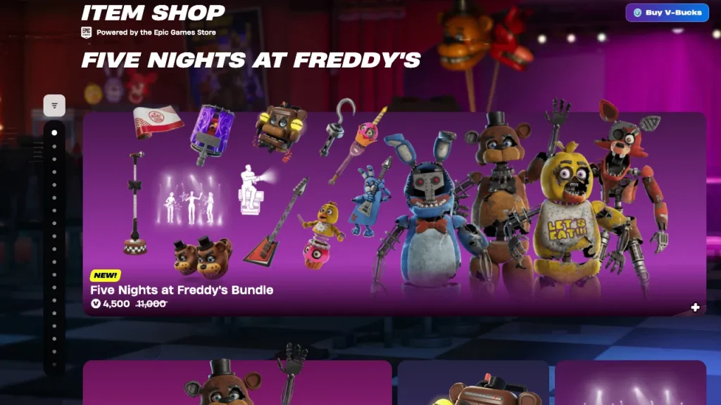Fortnite Five Nights at Freddy's Skin