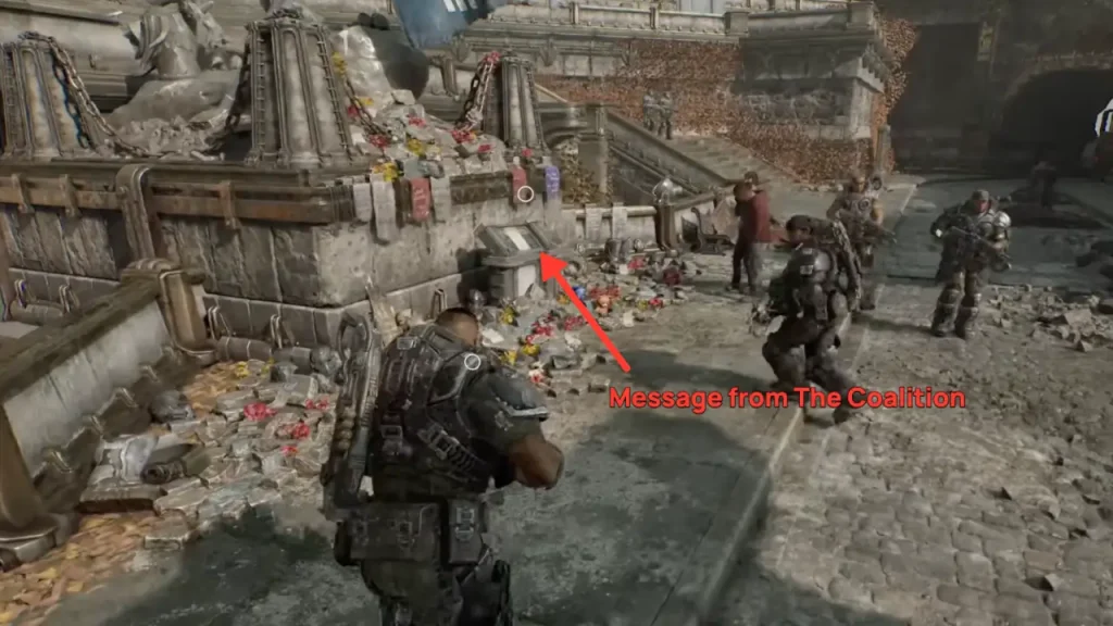 Gears of War E-Day Act 4 Collectibles