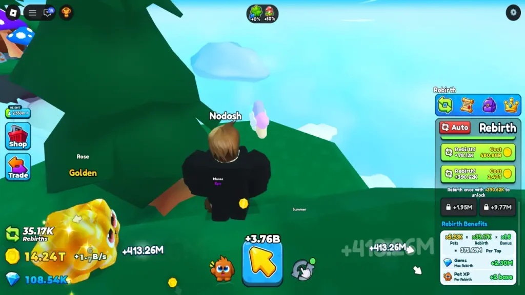 tap simulator reborn shiny star #9