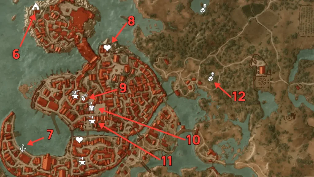 The Witcher 3 Wild Hunt Remastered Map Icons
