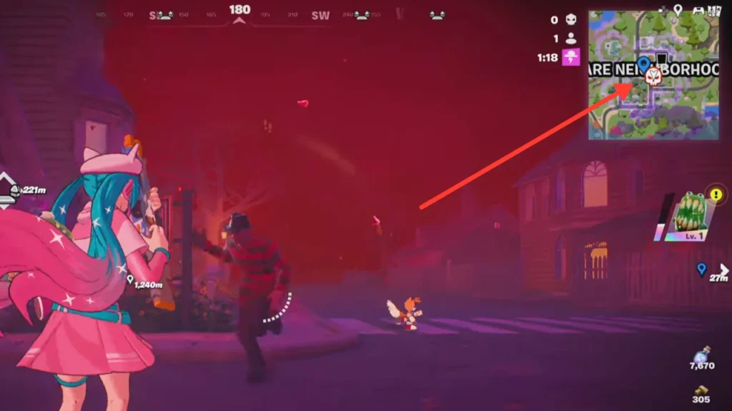 Fortnite Freddy's Nightmare Location